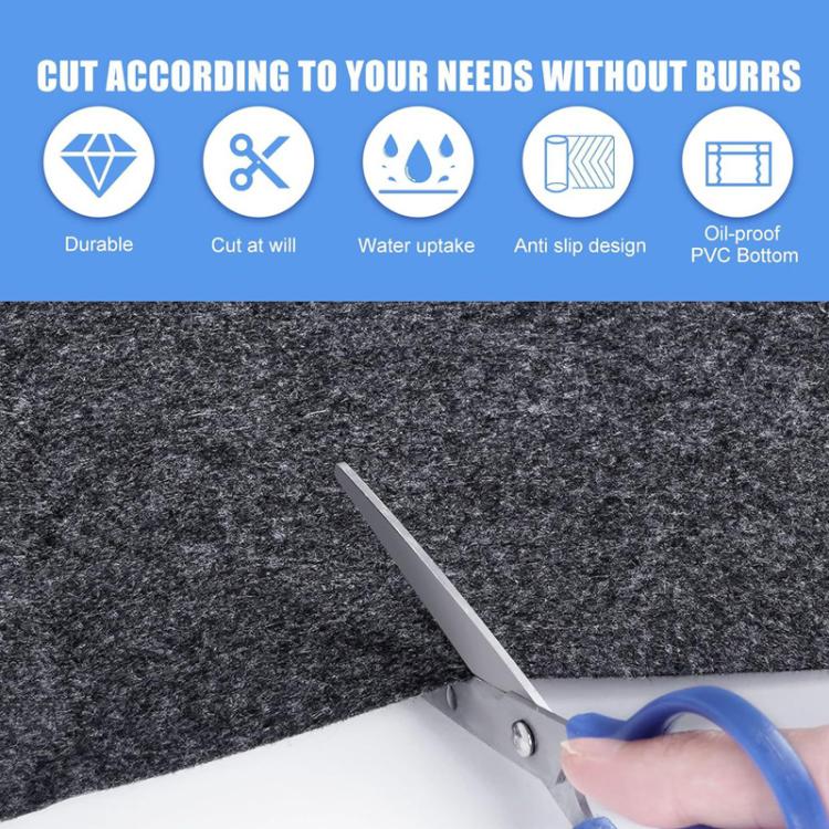 Thảm chống trượt thấm nước cho bồn rửa bát và vòi nước phòng tắm, thảm hứng nước cho mặt bàn, kích thước 100 x 100cm