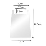 Tấm chắn tường sofa acrylic bảo vệ đồ nội thất & tường, đơn, đôi