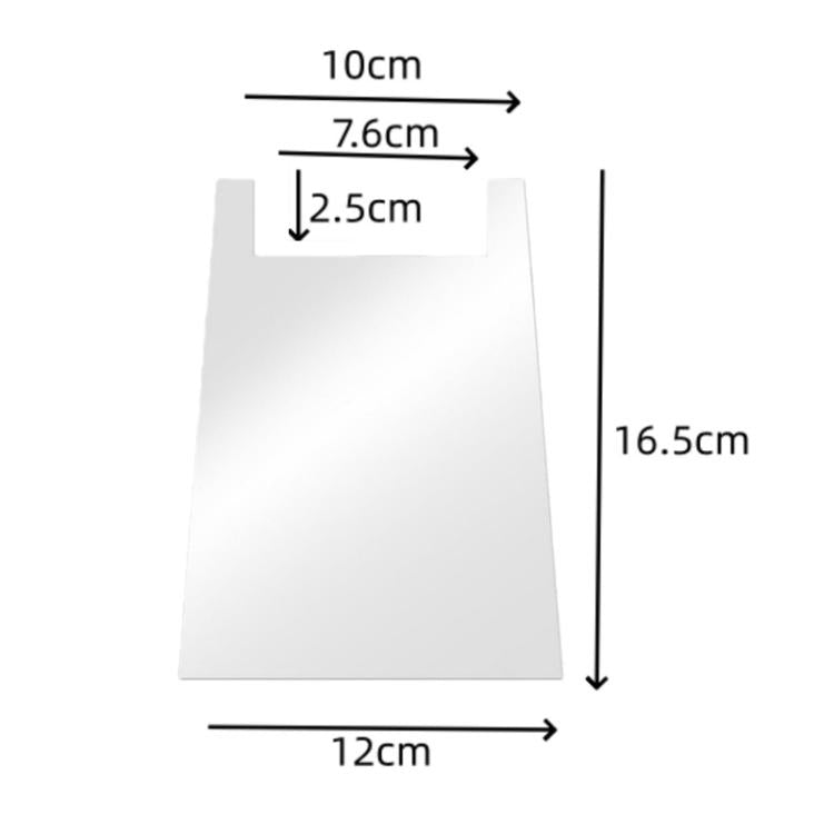 Tấm chắn tường sofa acrylic bảo vệ đồ nội thất & tường, đơn, đôi