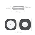 T2 15W 3 In1 Portable Foldable Magnetic Wireless Charger