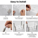 Hộp gia vị acrylic 6 ngăn hình vuông cho Cirkul, YX212