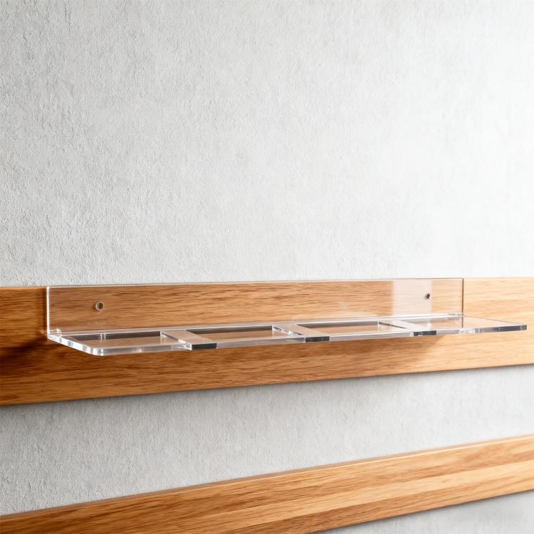Bộ 2 cái giá treo tường hockey acrylic, 1 cái, bộ 2 cái