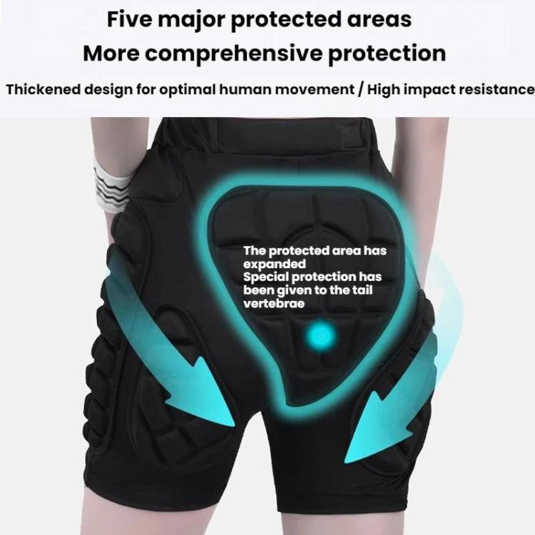 Quần bảo vệ hông chống ngã thể thao ngoài trời trượt tuyết, trượt patin SULAITE, S, M, L, XL, XXL