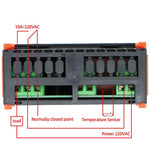 STC-100A Digital Temperature Controller for Heating and Cooling for Greenhouse, Small/Medium Cold Storage Rooms, STC-100A 220V