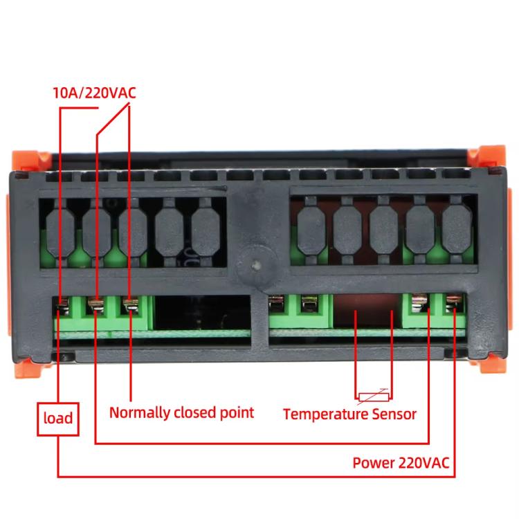 STC-100A Digital Temperature Controller for Heating and Cooling for Greenhouse, Small/Medium Cold Storage Rooms, STC-100A 220V