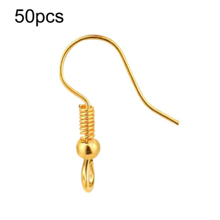 50 cái khuyên tai inox & móc bông tai phụ kiện làm đồ trang sức DIY, thanh thẳng thép, thanh thẳng vàng, chữ thập thép, chữ thập vàng