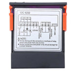 Bộ điều khiển nhiệt độ vi tính STC-9200 - 3 chế độ đầu ra cho làm lạnh, rã đông và điều khiển quạt, dùng chung cho kho lạnh/thiết bị làm lạnh