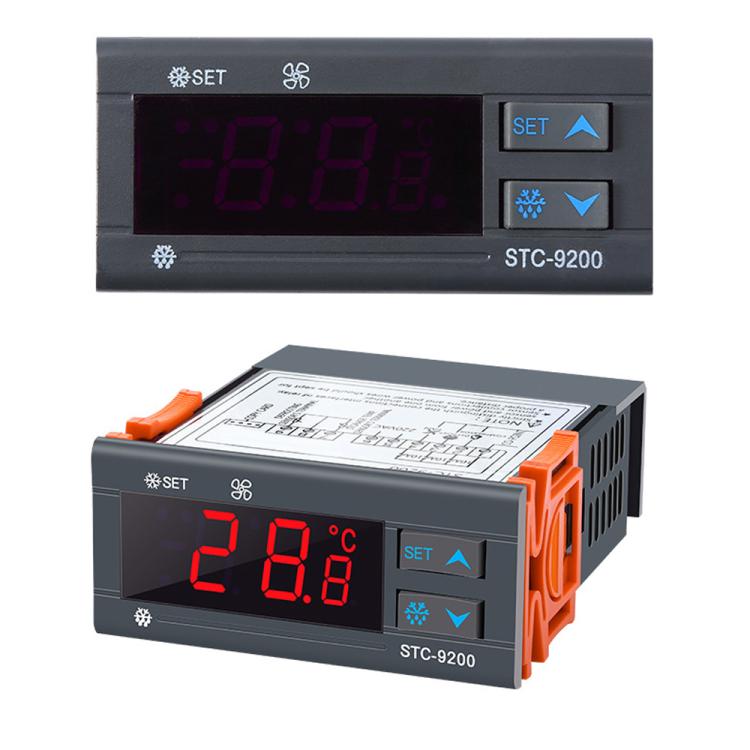 Bộ điều khiển nhiệt độ vi tính STC-9200 - 3 chế độ đầu ra cho làm lạnh, rã đông và điều khiển quạt, dùng chung cho kho lạnh/thiết bị làm lạnh