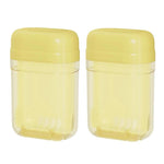 2pcs Sealed Soap Box With Lid Drainage Portable Storage Container