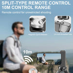 Desiontal GP-06 Magnetic Retractable Phone Shooting Grip Stabilizer Handle For Live Stream & Outdoor Selfie, GP-06