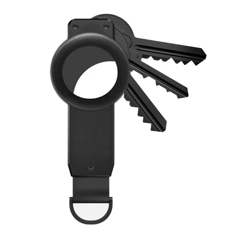 Móc khóa kim loại nhôm tổ chức chìa khóa cho 2-6 chìa AirTag thế hệ 2 / AirTag thế hệ 1, bao gồm 2 tua vít, màu đen, xám, sợi carbon, sợi carbon rèn đen, sợi carbon rèn đỏ, sợi carbon rèn xanh