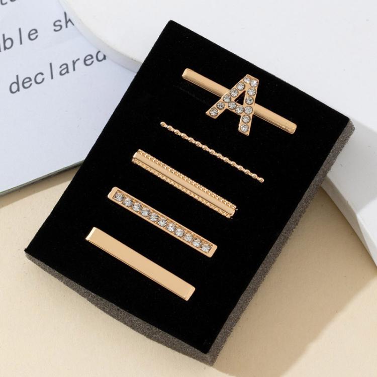 Bộ 5 chiếc / Bộ vòng trang trí dây đeo, phụ kiện chữ cái dây đeo, A, B, C, D, E, F, G, J, K, L, M, R, S