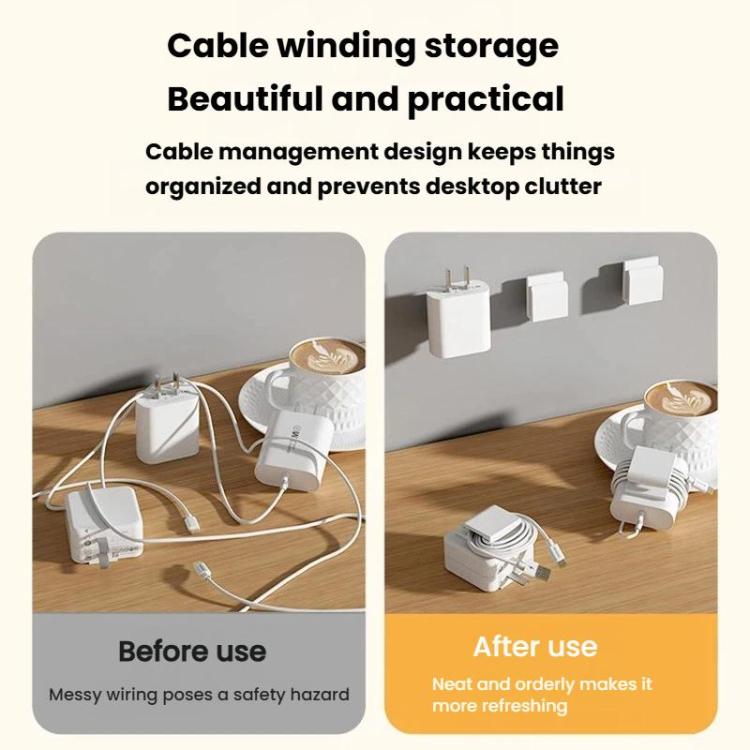 2 kẹp giữ cáp sạc điện thoại