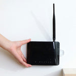 10 cái giá giữ bảng hoàn thiện dây cắm, giá đỡ router gắn tường, hình bầu dục, hình vuông