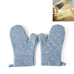 Găng tay cách nhiệt silicone dày đặc cho lò vi sóng nhà bếp, chống nóng và cách nhiệt đặc biệt