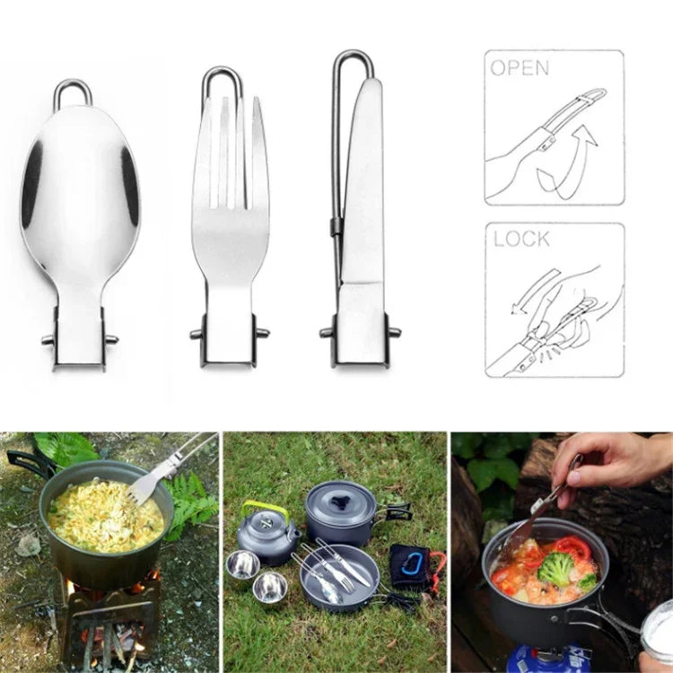 Bộ ấm trà di động cắm trại ngoài trời