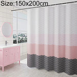 Rèm phòng tắm hình học chống thấm nước, kích thước 200 x cao 200cm, 100 x cao 200cm, 120 x cao 200cm, 150 x cao 200cm, 220 x cao 200cm, 260 x cao 200cm, 280 x cao 200cm