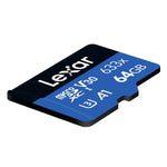 Thẻ nhớ điện thoại di động Lexar 633x 64GB tốc độ cao dành riêng cho ghi hình xe DVR TF, 64GB
