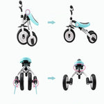 Đồ chơi xe đạp ba bánh cho bé, xe gấp cho trẻ em, xe trượt scooter, xe đạp ba bánh cho bé
