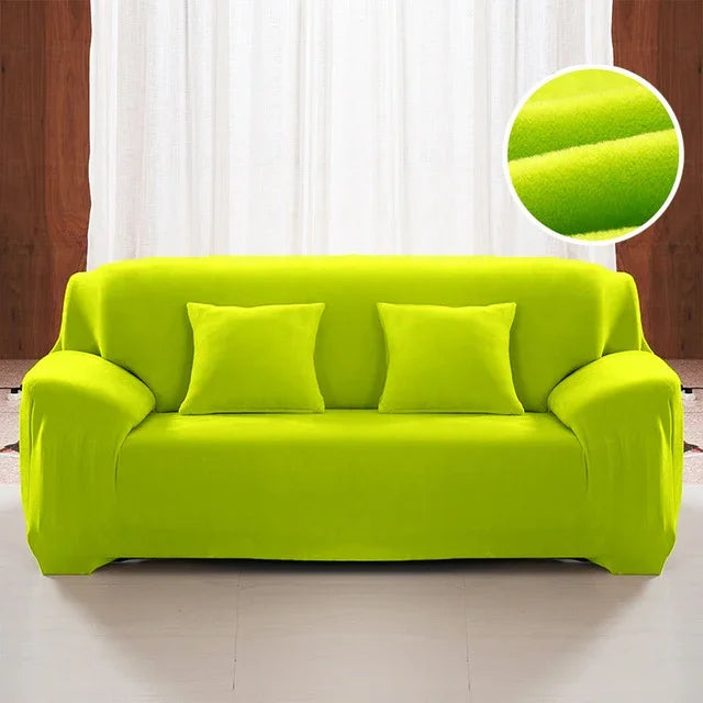 Áo bọc ghế sofa vải nhung dày, bọc ghế đàn hồi không kèm vỏ gối, 1 chỗ 90-140cm, 2 chỗ 145-185cm, 3 chỗ 190-230cm, 4 chỗ 230-300cm