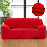 Áo bọc ghế sofa vải nhung dày, bọc ghế đàn hồi không kèm vỏ gối, 1 chỗ 90-140cm, 2 chỗ 145-185cm, 3 chỗ 190-230cm, 4 chỗ 230-300cm