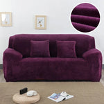 Áo bọc ghế sofa vải nhung dày, bọc ghế đàn hồi không kèm vỏ gối, 1 chỗ 90-140cm, 2 chỗ 145-185cm, 3 chỗ 190-230cm, 4 chỗ 230-300cm