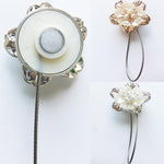 2 PCS Magnet Curtain Buckle Curtain Hook