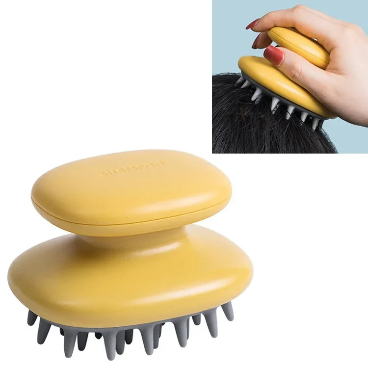 Lược gội đầu gia đình lược massage silicone lược cầm tay chống gàu bàn chải tóc