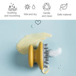Lược gội đầu gia đình lược massage silicone lược cầm tay chống gàu bàn chải tóc