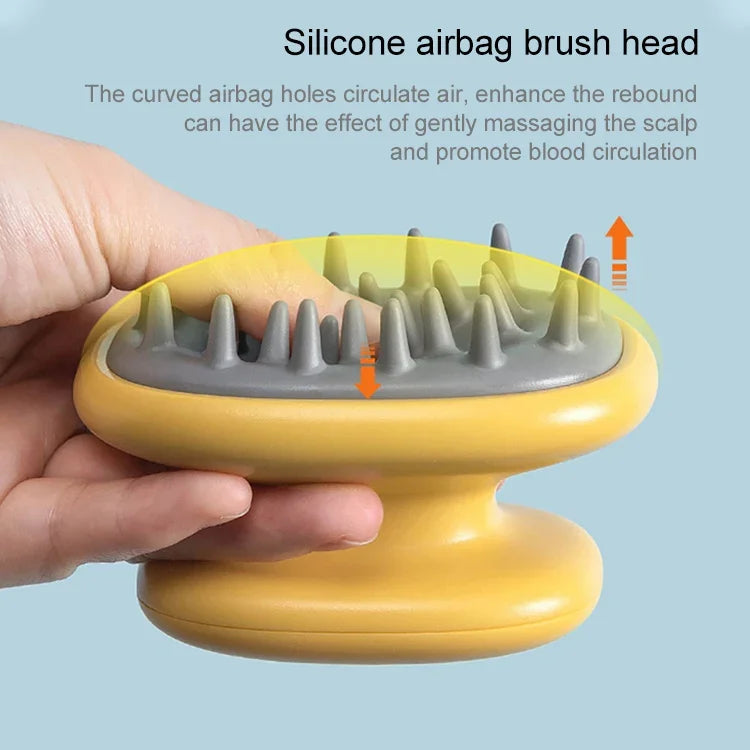 Lược gội đầu gia đình lược massage silicone lược cầm tay chống gàu bàn chải tóc