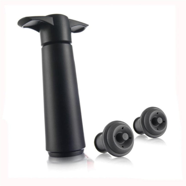 Bộ bơm hút chân không rượu vang đỏ, bộ nút silicone giữ rượu vang, bơm màu đen 2 nút (túi OPP), bơm màu đen 2 nút (hộp), 2 nút ba lỗ (túi OPP), bơm màu đen bộ ba món
