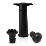 Bộ bơm hút chân không rượu vang đỏ, bộ nút silicone giữ rượu vang, bơm màu đen 2 nút (túi OPP), bơm màu đen 2 nút (hộp), 2 nút ba lỗ (túi OPP), bơm màu đen bộ ba món