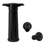 Bộ bơm hút chân không rượu vang đỏ, bộ nút silicone giữ rượu vang, bơm màu đen 2 nút (túi OPP), bơm màu đen 2 nút (hộp), 2 nút ba lỗ (túi OPP), bơm màu đen bộ ba món