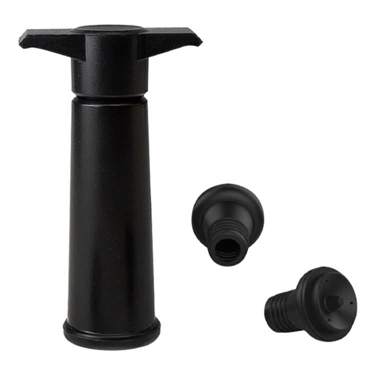 Bộ bơm hút chân không rượu vang đỏ, bộ nút silicone giữ rượu vang, bơm màu đen 2 nút (túi OPP), bơm màu đen 2 nút (hộp), 2 nút ba lỗ (túi OPP), bơm màu đen bộ ba món