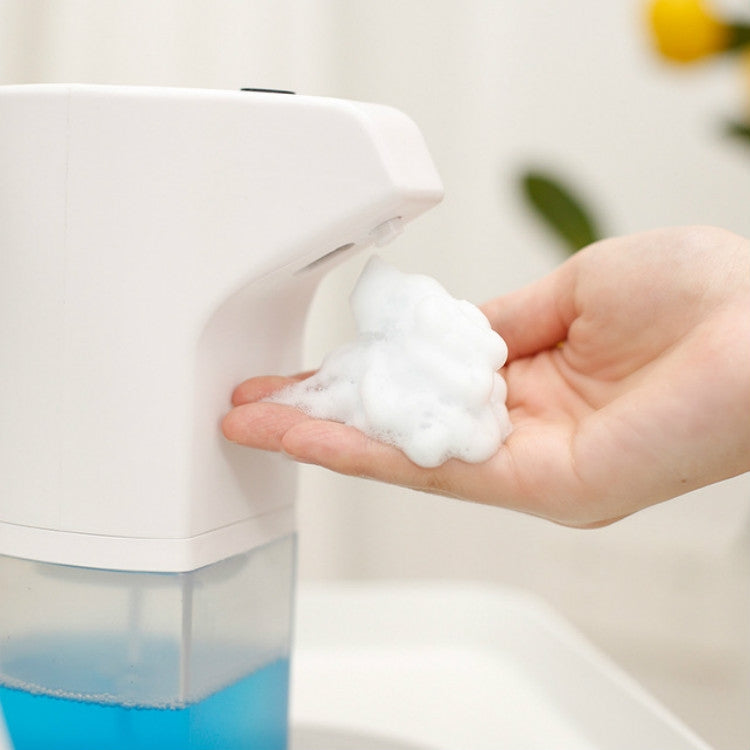 Bình đựng xà phòng phun bọt tự động cảm ứng gắn tường, Mẫu pin bọt, Phun sạc lại