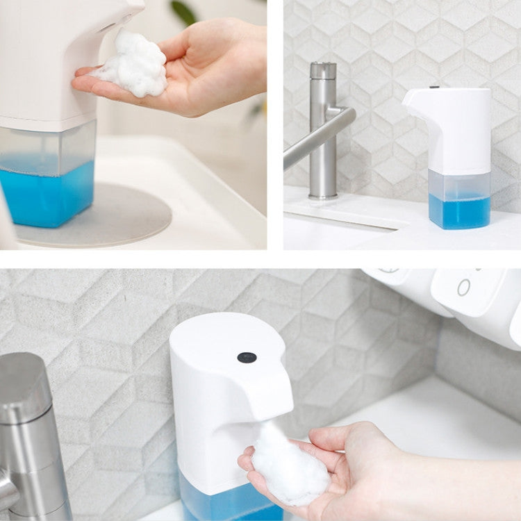 Bình đựng xà phòng phun bọt tự động cảm ứng gắn tường, Mẫu pin bọt, Phun sạc lại
