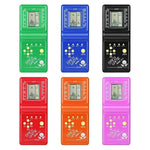Máy chơi game cầm tay Classic Tetris Brick, Tích hợp 7 loại trò chơi, Giao màu ngẫu nhiên, Máy chơi game cầm tay Brick