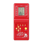 Máy chơi game cầm tay Classic Tetris Brick, Tích hợp 7 loại trò chơi, Giao màu ngẫu nhiên, Máy chơi game cầm tay Brick