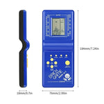 Máy chơi game cầm tay Classic Tetris Brick, Tích hợp 7 loại trò chơi, Giao màu ngẫu nhiên, Máy chơi game cầm tay Brick
