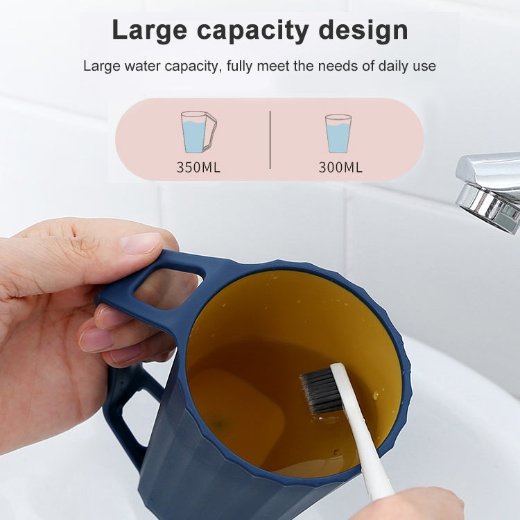 Cặp đôi sáng tạo cốc rửa đơn giản có tay cầm dùng trong nhà