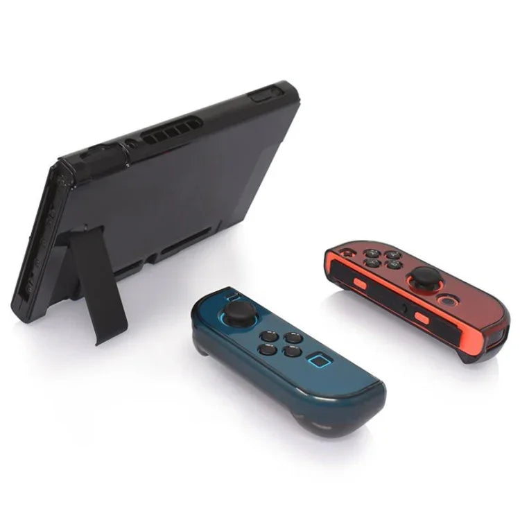 Vỏ bảo vệ cứng PC cho Nintendo Switch NS, vỏ nhựa trong suốt tháo rời, phụ kiện điều khiển console