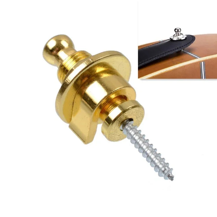 Khóa dây đeo guitar kim loại đa năng, đinh khóa dây đeo chống tuột đuôi guitar