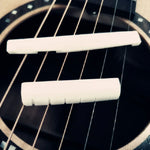 Gối dây đàn guitar trên và dưới bằng xương bò, cầu gối phụ kiện đàn guitar, dây đàn guitar