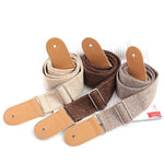 Dây đeo guitar vải cotton linen, dây đeo chéo vai, phụ kiện nhạc cụ