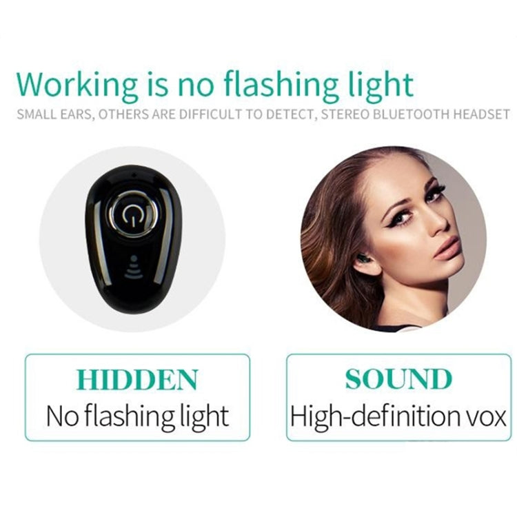 Tai nghe Bluetooth mini S065 nhét tai thể thao có mic cho mọi điện thoại