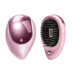 Bàn chải tóc ion điện tử cầm tay duỗi tóc bàn chải ion âm lược chống tĩnh điện massage mini lược duỗi tóc màu hồng, xanh lá