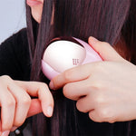 Bàn chải tóc ion điện tử cầm tay duỗi tóc bàn chải ion âm lược chống tĩnh điện massage mini lược duỗi tóc màu hồng, xanh lá