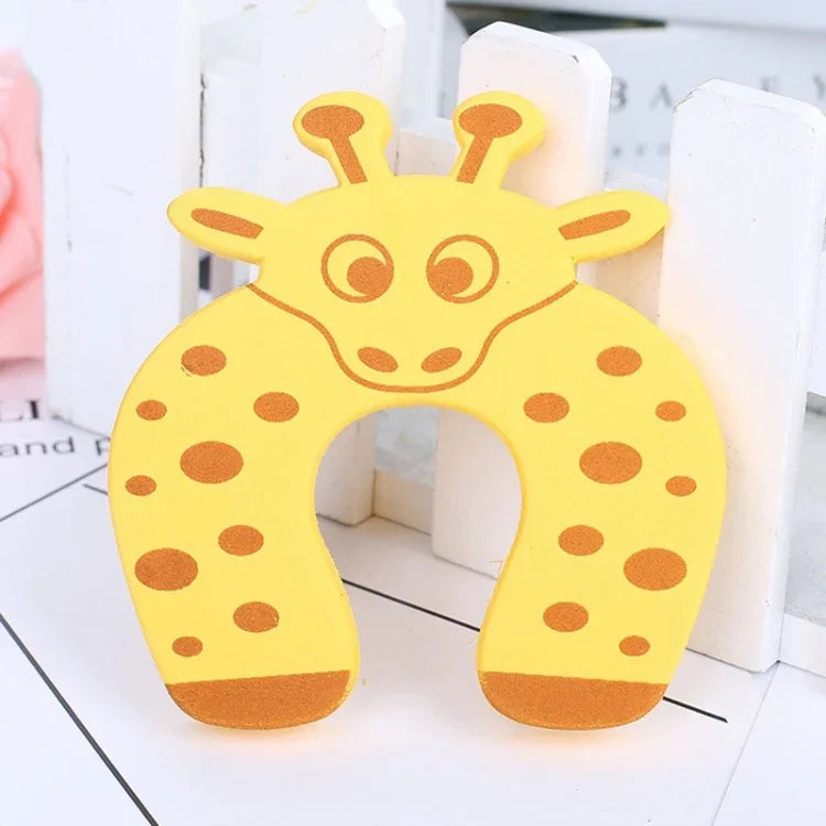 Chặn cửa chống kẹp bảo vệ ngón tay cho bé, khóa giữ an toàn, đồ chơi bảo vệ ngón tay cho bé, giao màu ngẫu nhiên