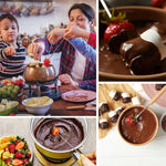 Dĩa Sô Cô La Tay Cầm Gỗ Thép Không Gỉ Dùng Cho Lẩu, Dĩa Phô Mai Trái Cây Tráng Miệng Fondue Que Nướng Tan Chảy Dụng Cụ Nhà Bếp, Giao Màu Ngẫu Nhiên