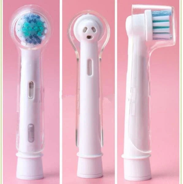 12 chiếc nắp bảo vệ trong suốt cho đầu bàn chải đánh răng điện